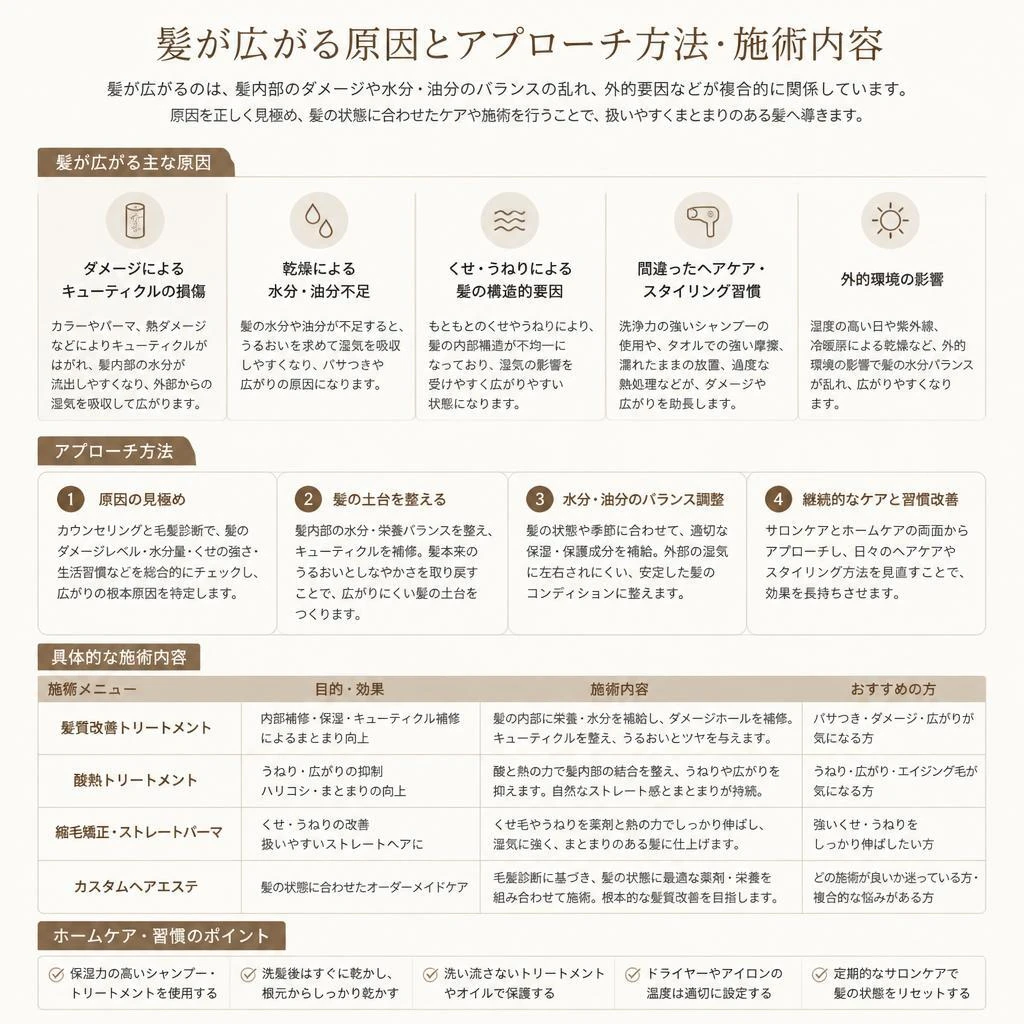 広がりの原因とその対策